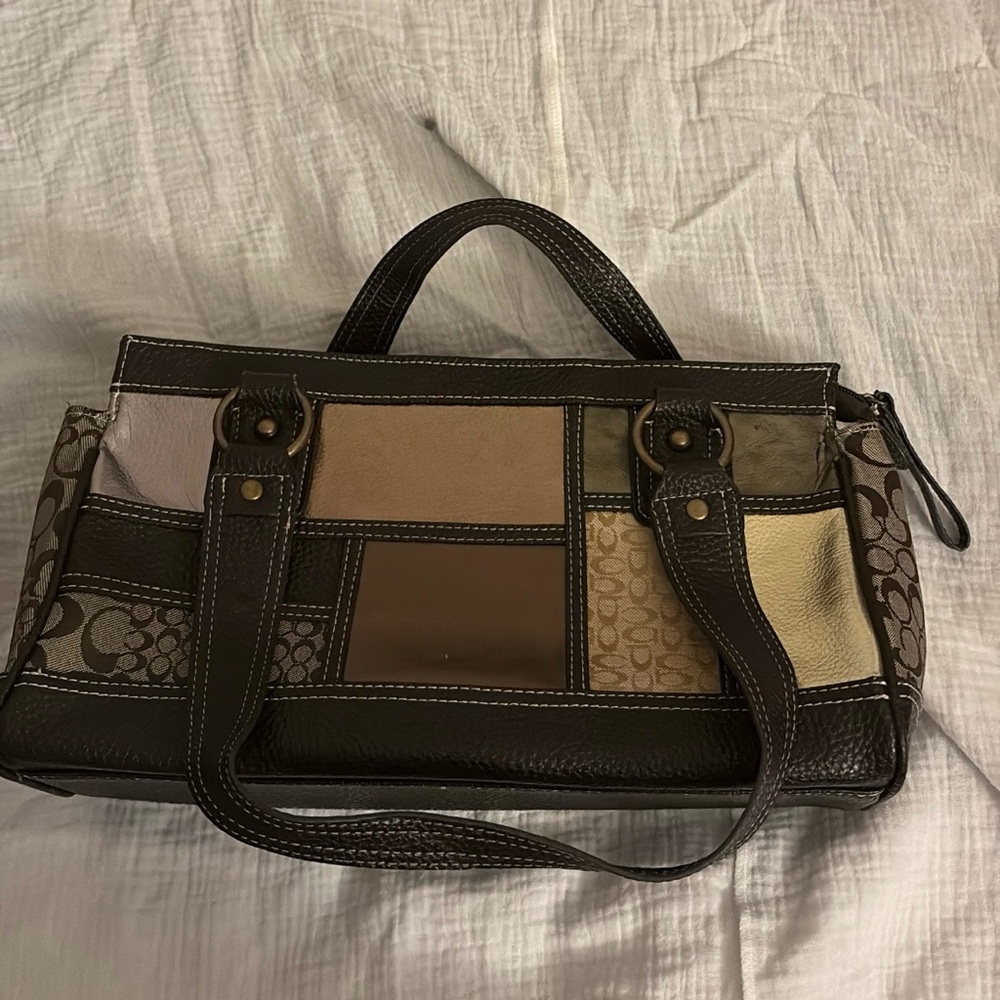 Coach Patchwork Leather Tote